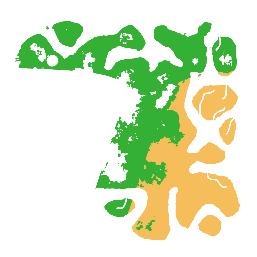 Biome Rust Map: Procedural Map, Size: 4000, Seed: 18399729