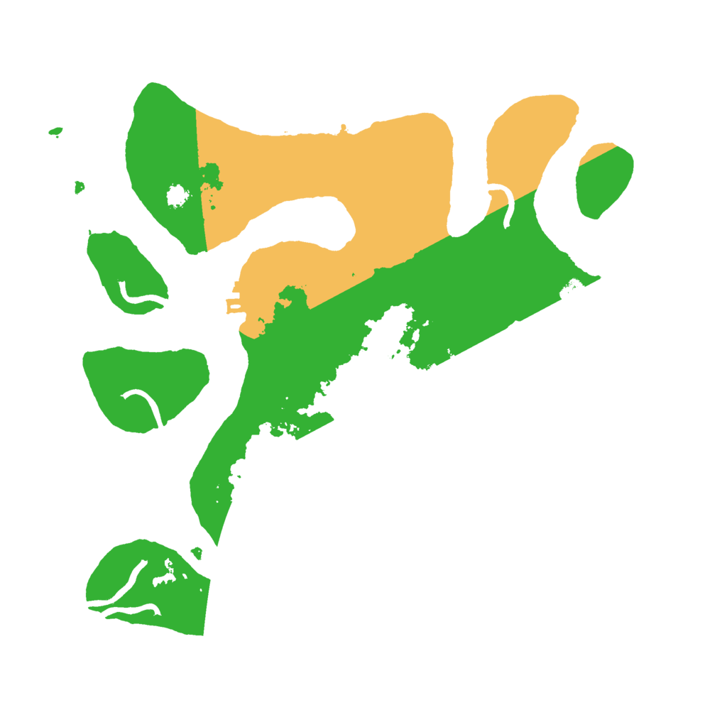 Biome Rust Map: Procedural Map, Size: 3000, Seed: 720986866