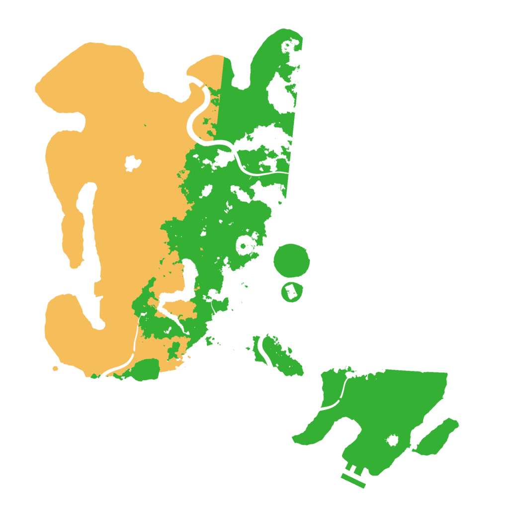 Biome Rust Map: Procedural Map, Size: 4000, Seed: 467478956