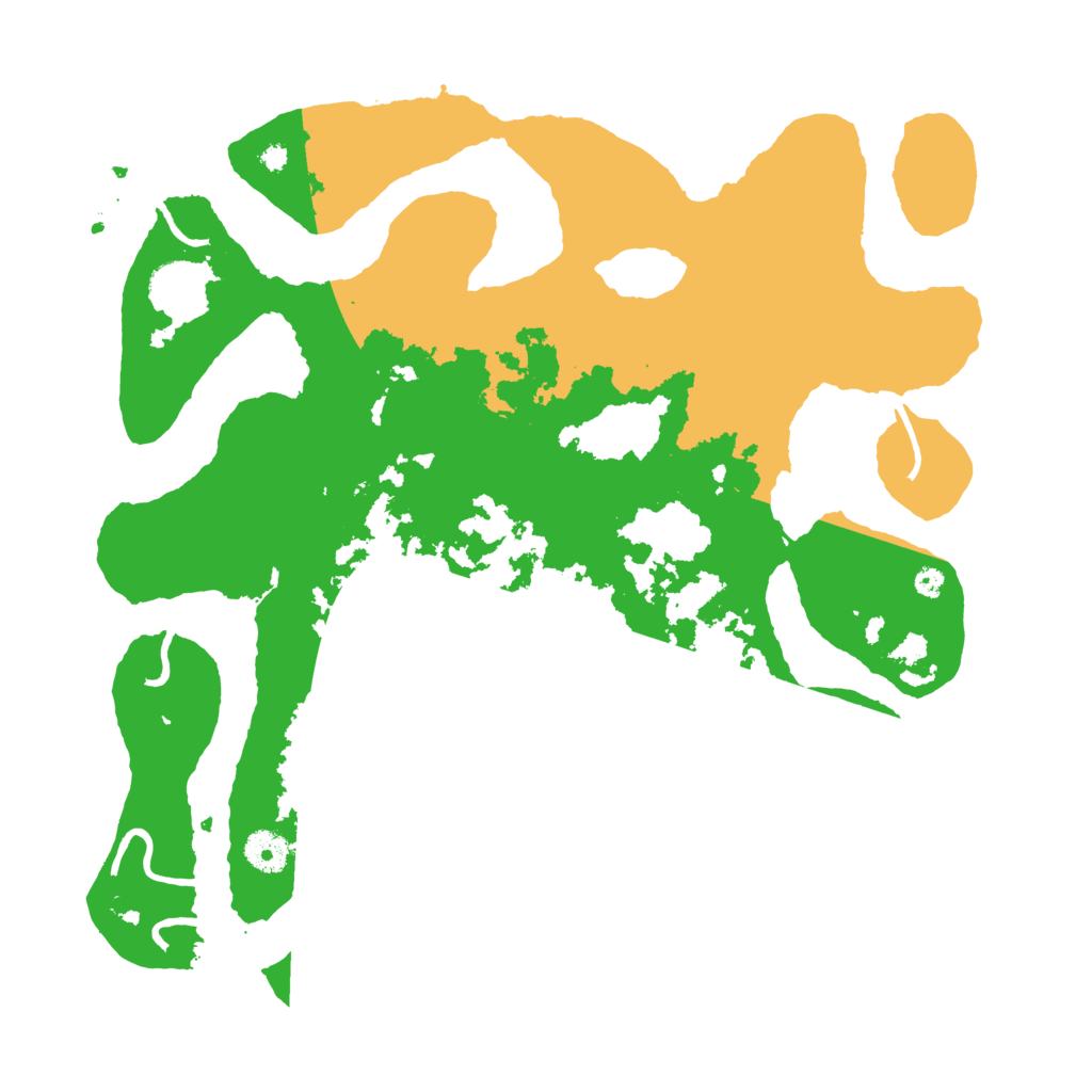 Biome Rust Map: Procedural Map, Size: 3850, Seed: 364447994