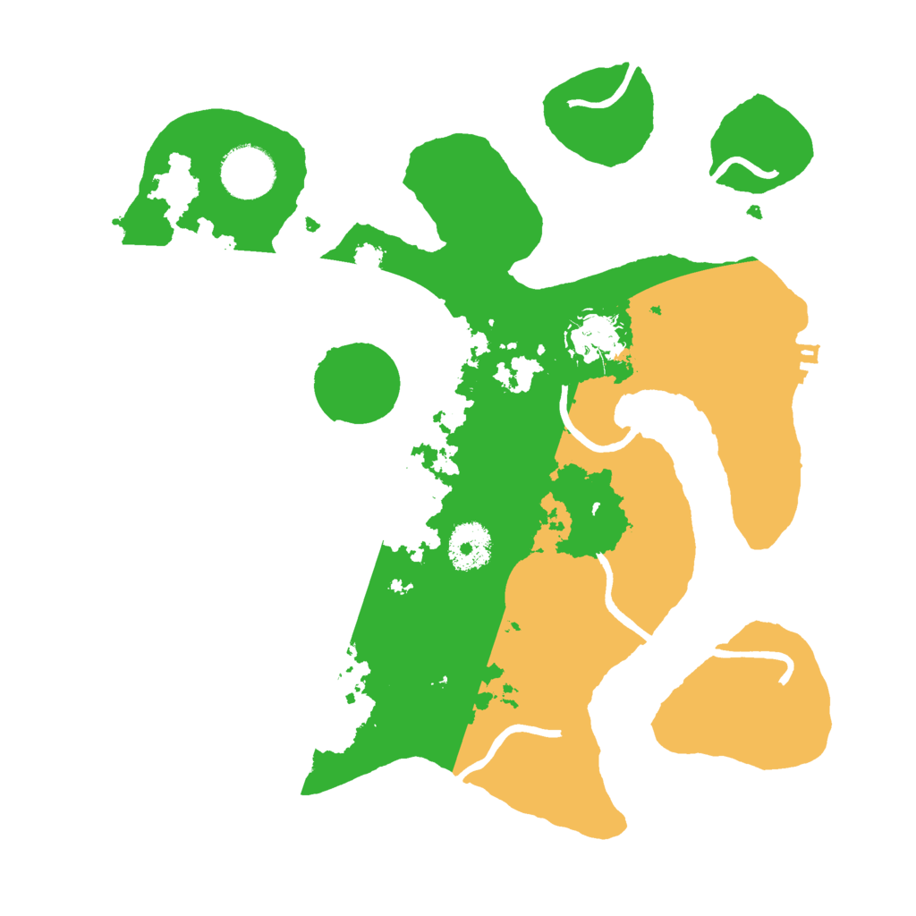 Biome Rust Map: Procedural Map, Size: 3000, Seed: 67163