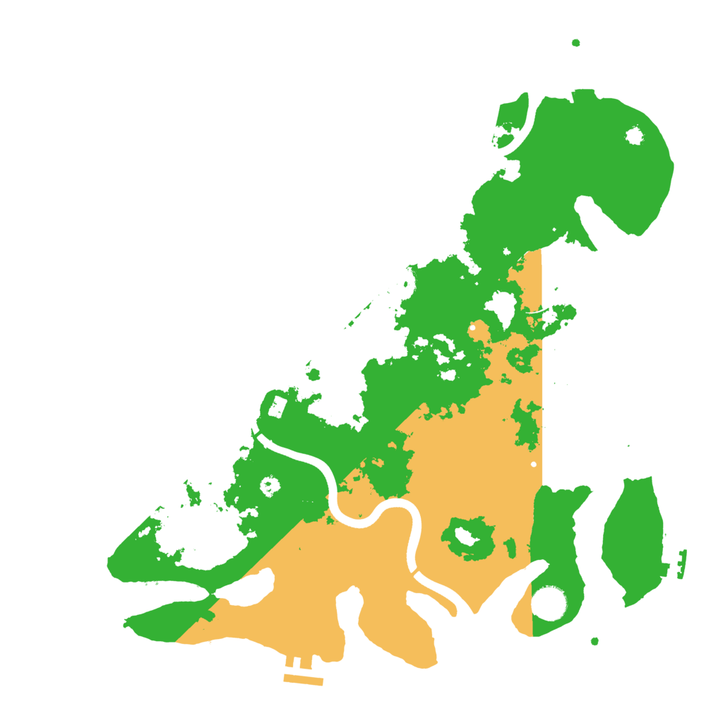 Biome Rust Map: Procedural Map, Size: 3700, Seed: 1717917276