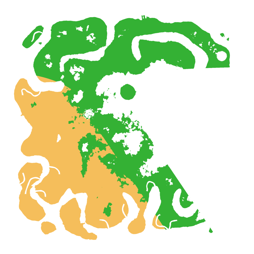 Biome Rust Map: Procedural Map, Size: 4500, Seed: 2107142