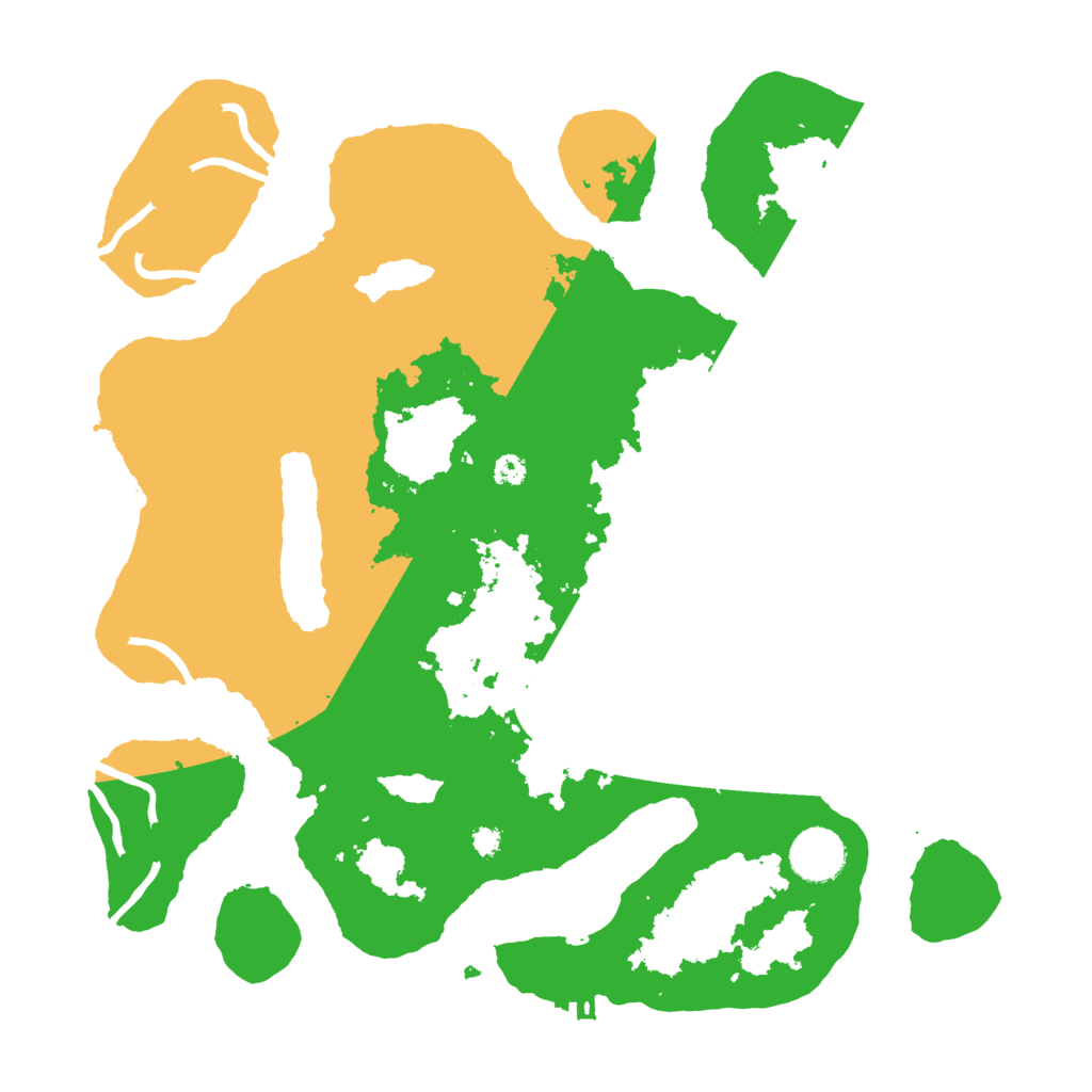 Biome Rust Map: Procedural Map, Size: 3500, Seed: 827283