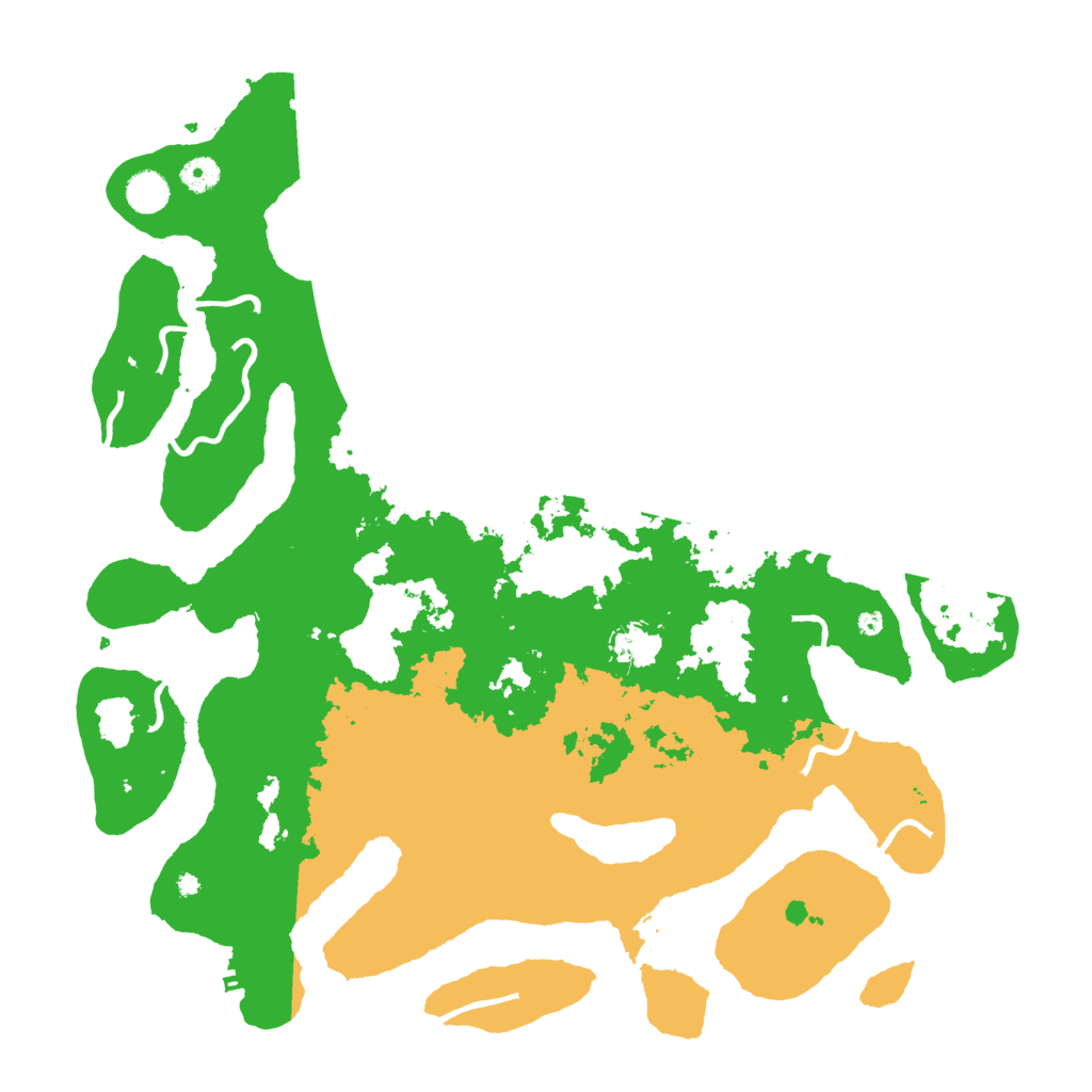 Biome Rust Map: Procedural Map, Size: 4500, Seed: 11634610