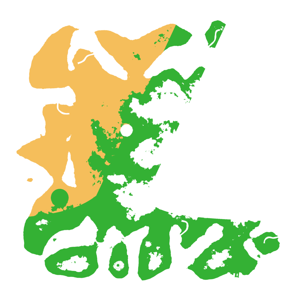 Biome Rust Map: Procedural Map, Size: 4500, Seed: 5485155