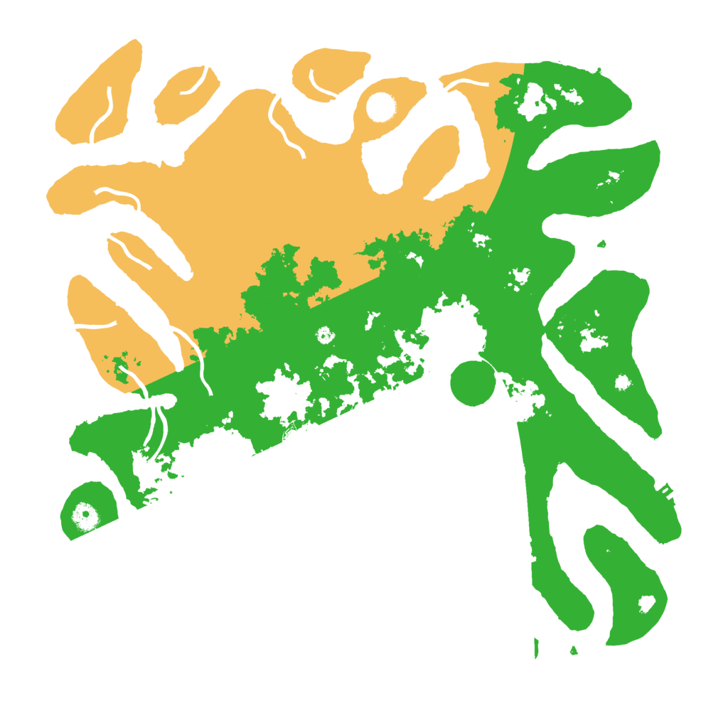 Biome Rust Map: Procedural Map, Size: 4300, Seed: 44000554