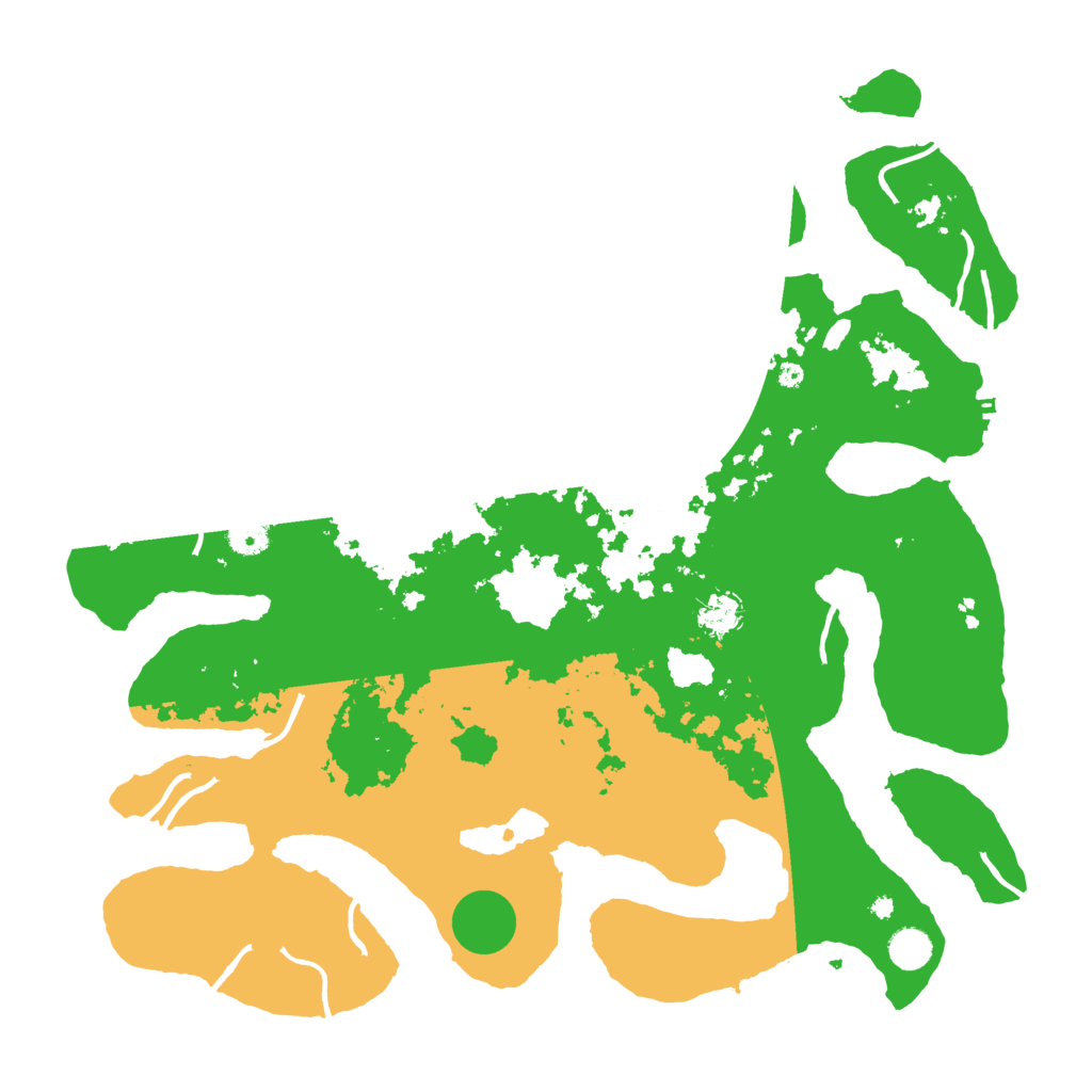 Biome Rust Map: Procedural Map, Size: 4500, Seed: 1632259