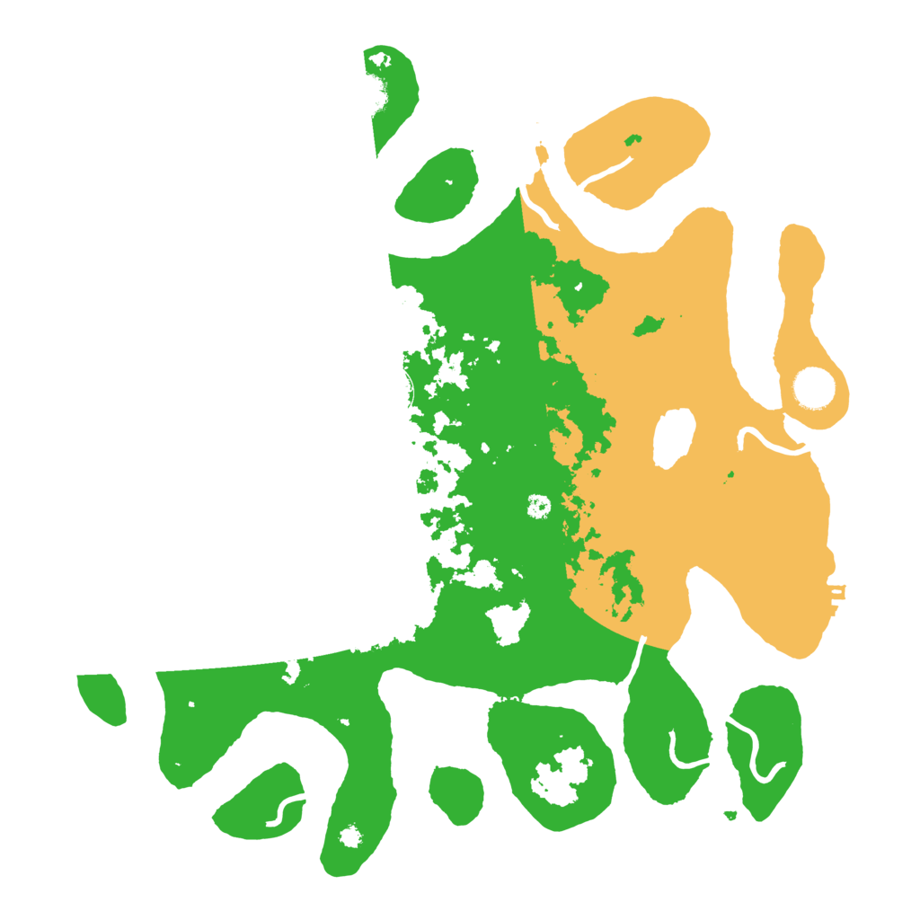 Biome Rust Map: Procedural Map, Size: 3850, Seed: 95854