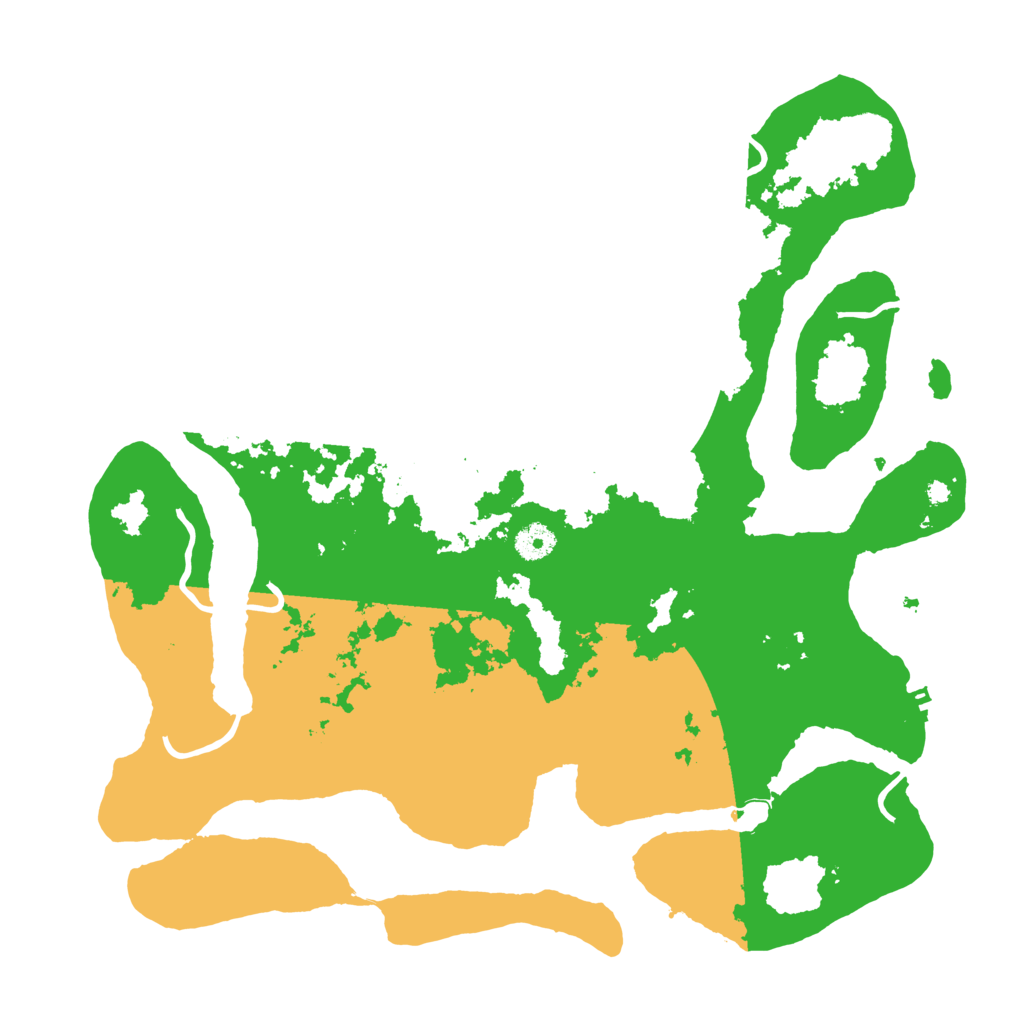 Biome Rust Map: Procedural Map, Size: 4050, Seed: 1287139824