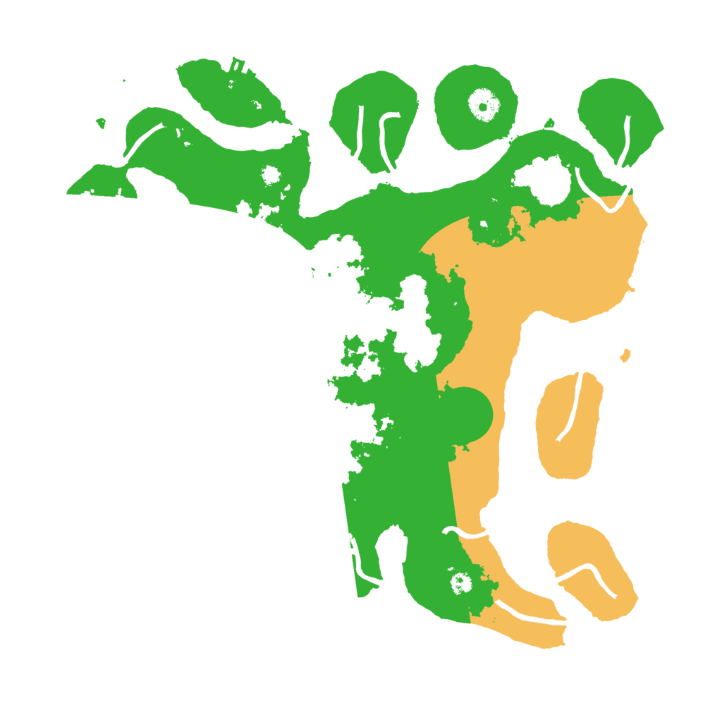 Biome Rust Map: Procedural Map, Size: 3500, Seed: 1771143200