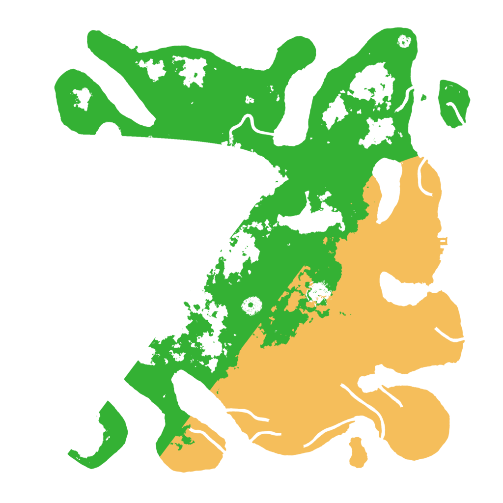 Biome Rust Map: Procedural Map, Size: 4000, Seed: 1007010943