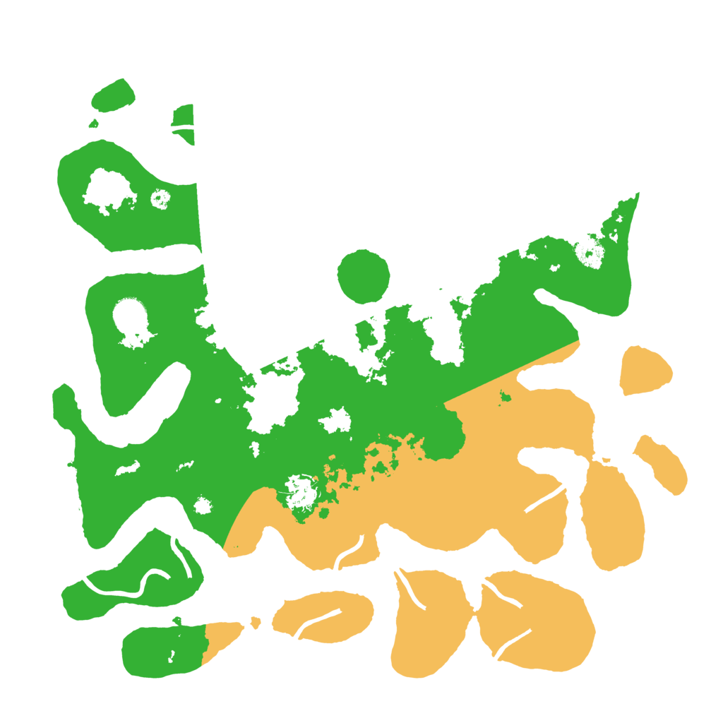 Biome Rust Map: Procedural Map, Size: 3800, Seed: 17564