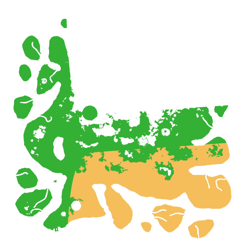 Biome Rust Map: Procedural Map, Size: 4500, Seed: 4438591