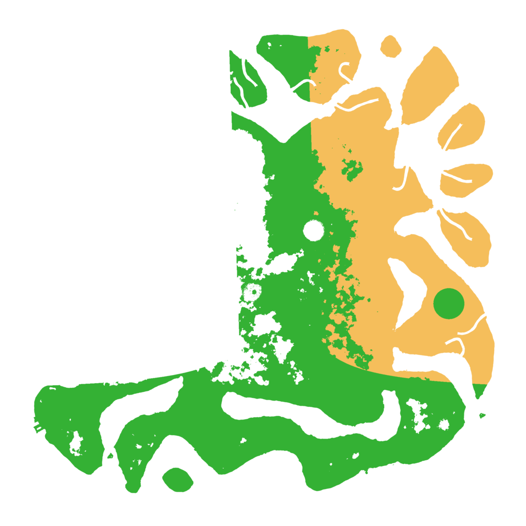 Biome Rust Map: Procedural Map, Size: 4500, Seed: 5908651