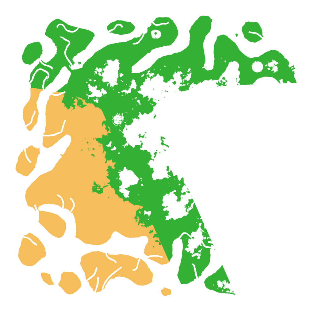 Biome Rust Map: Procedural Map, Size: 5000, Seed: 621781295