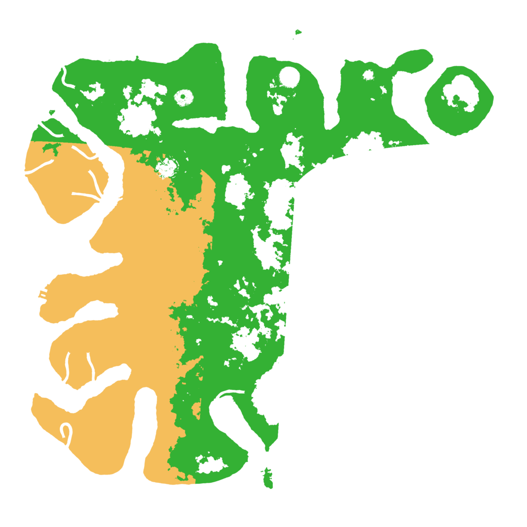 Biome Rust Map: Procedural Map, Size: 4500, Seed: 2440652