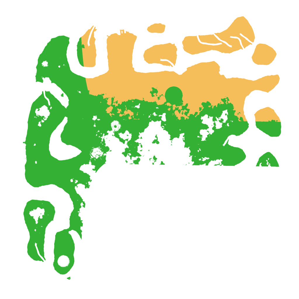 Biome Rust Map: Procedural Map, Size: 4500, Seed: 2987708