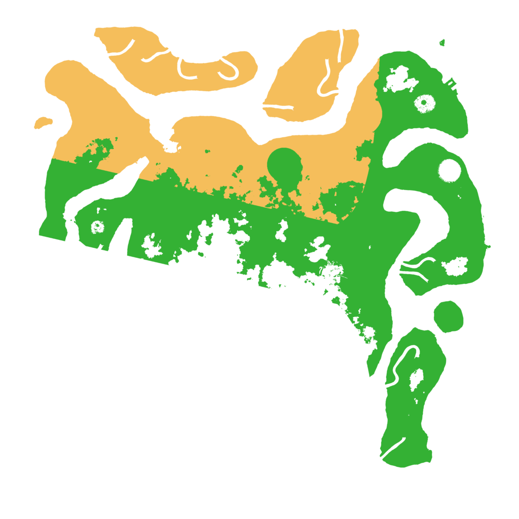 Biome Rust Map: Procedural Map, Size: 4050, Seed: 870283874