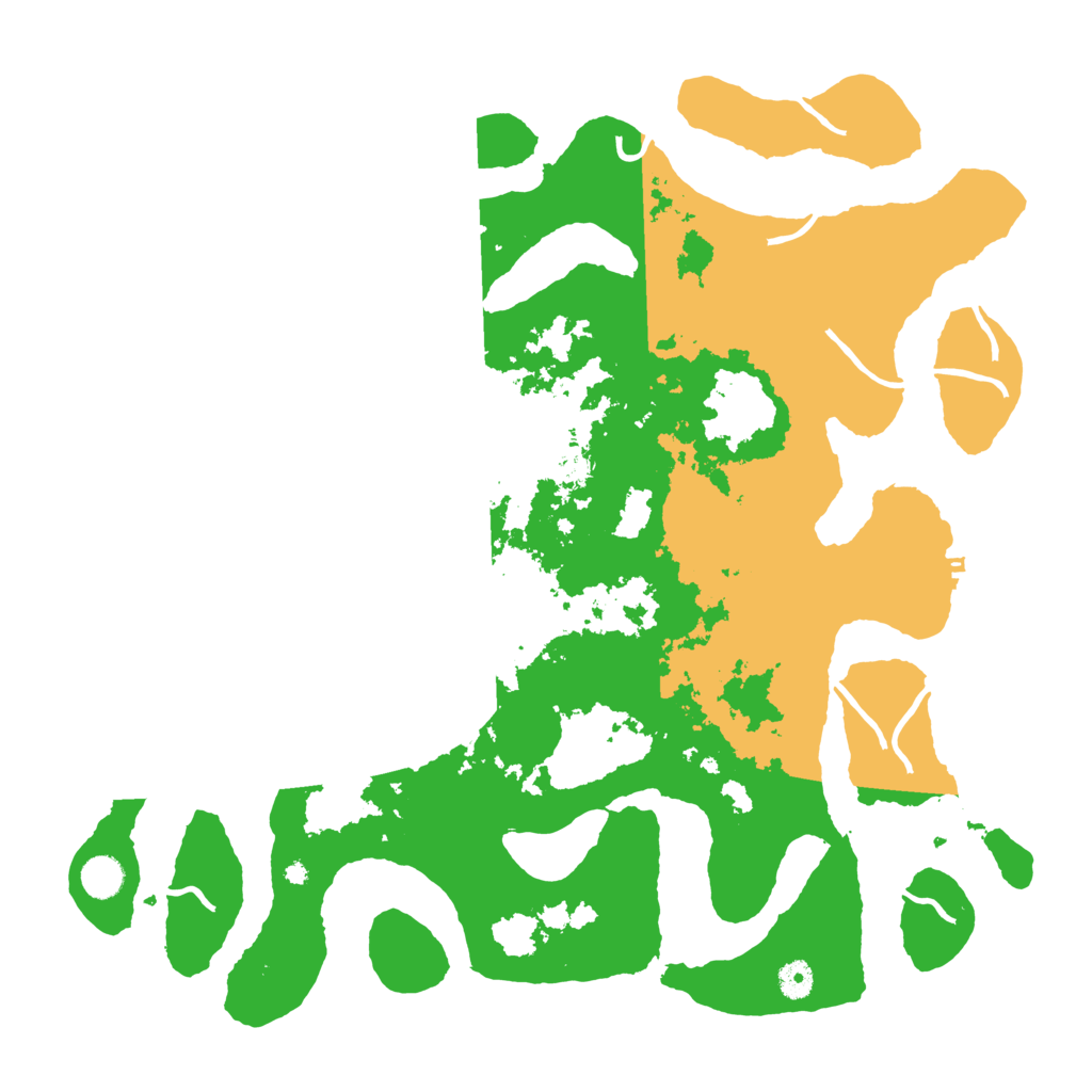 Biome Rust Map: Procedural Map, Size: 4500, Seed: 2996823