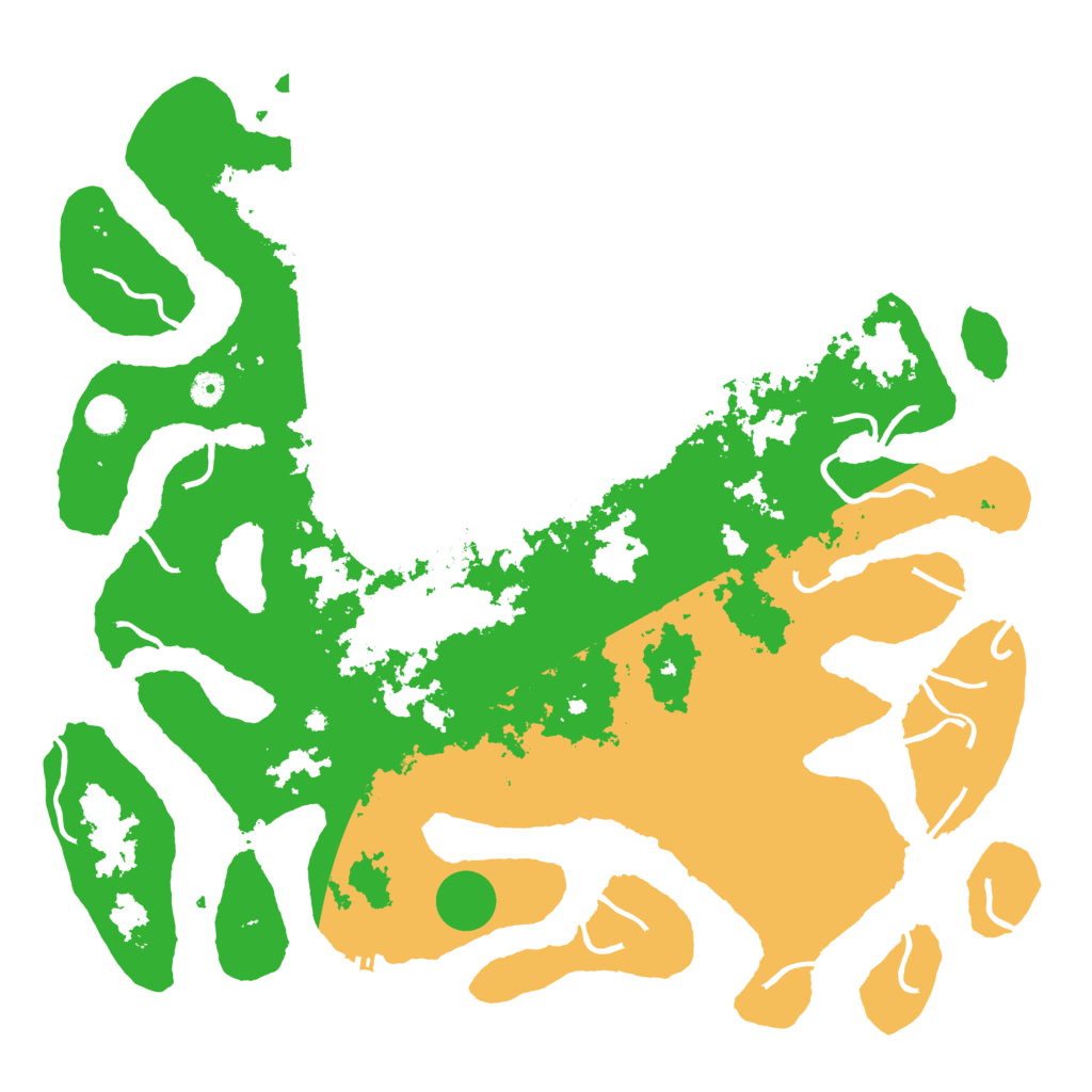 Biome Rust Map: Procedural Map, Size: 4800, Seed: 617294382