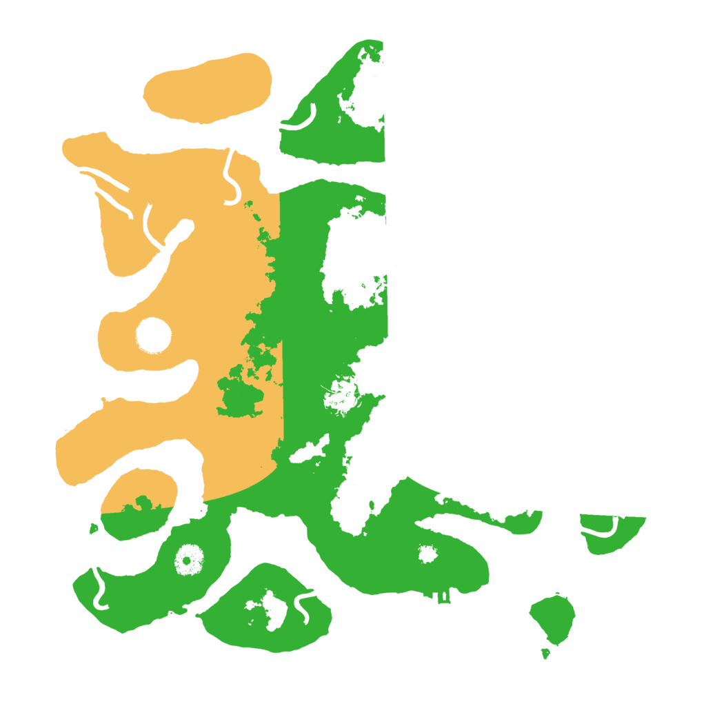 Biome Rust Map: Procedural Map, Size: 3500, Seed: 565213576