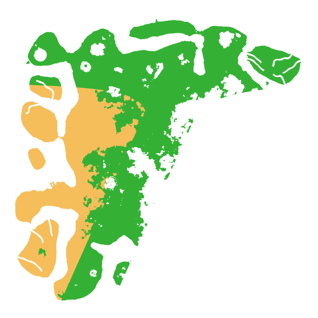 Biome Rust Map: Procedural Map, Size: 4500, Seed: 27312710