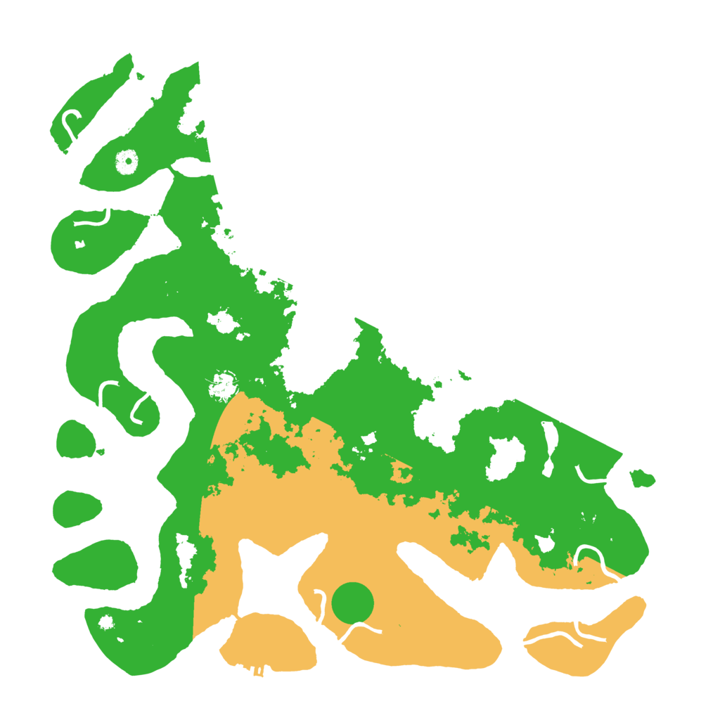 Biome Rust Map: Procedural Map, Size: 4500, Seed: 4552918