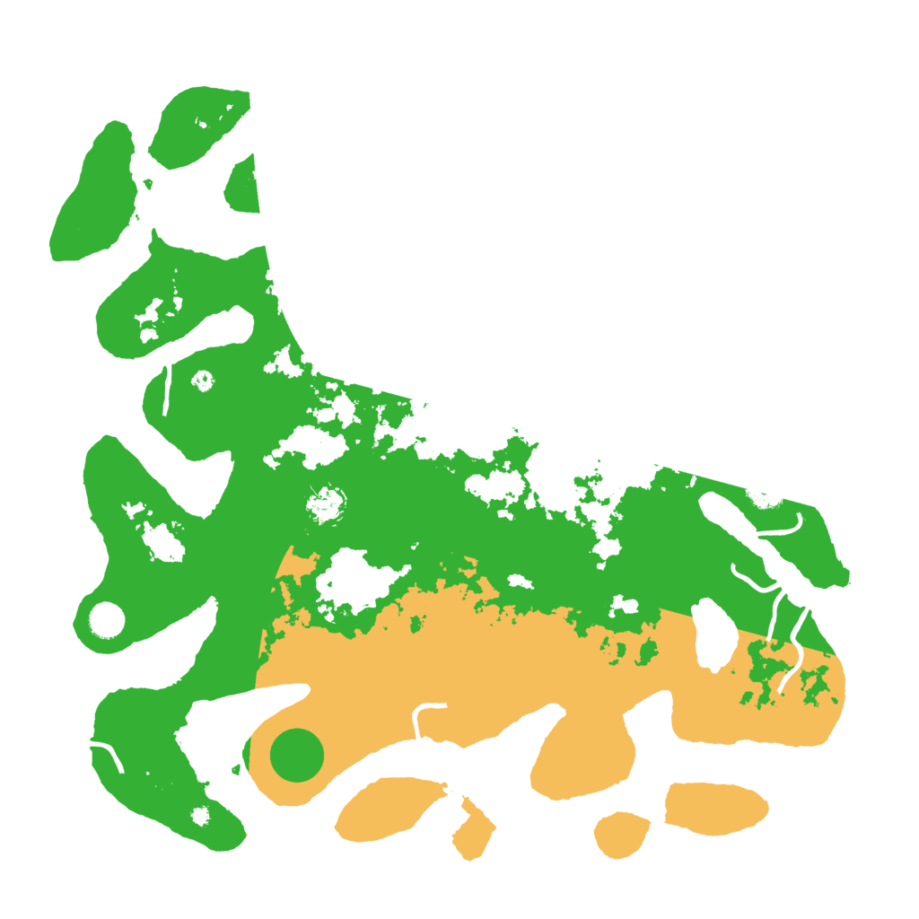 Biome Rust Map: Procedural Map, Size: 4500, Seed: 4219853