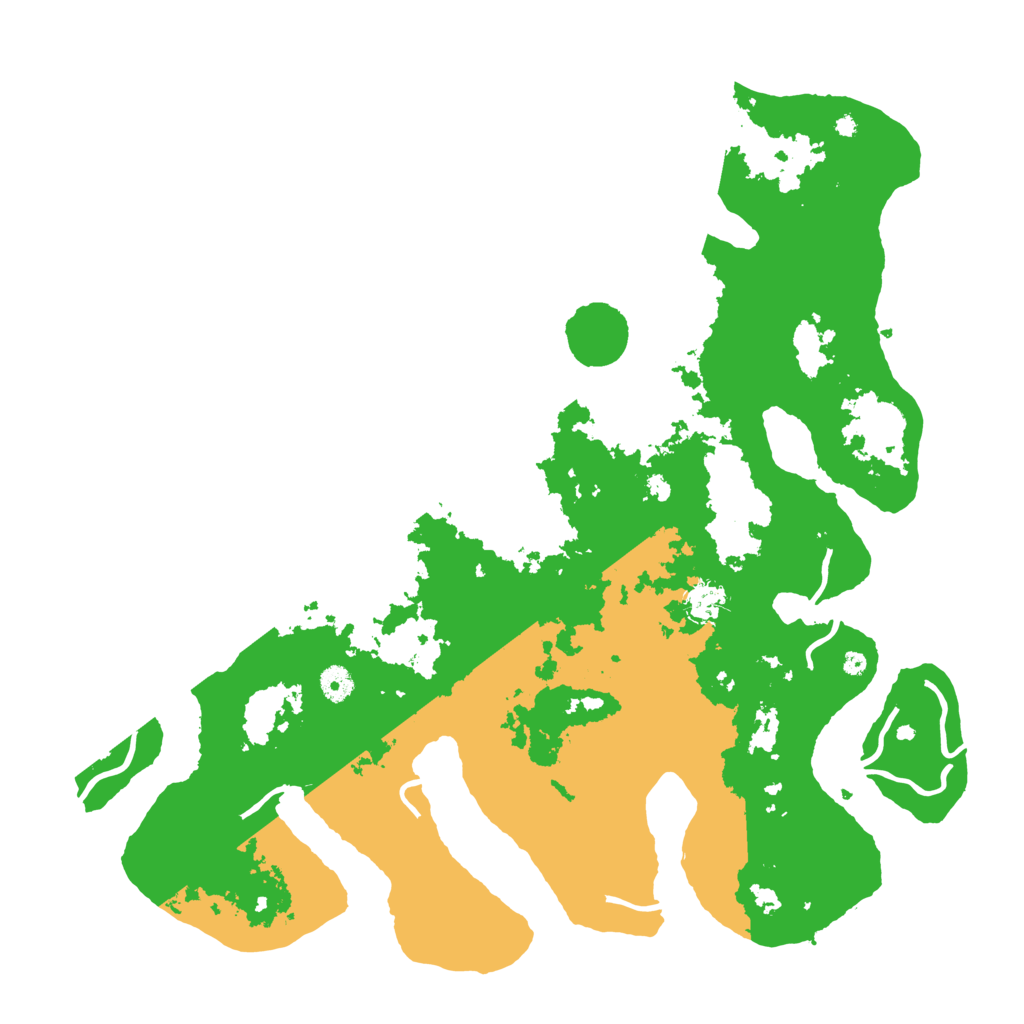 Biome Rust Map: Procedural Map, Size: 4500, Seed: 6139307