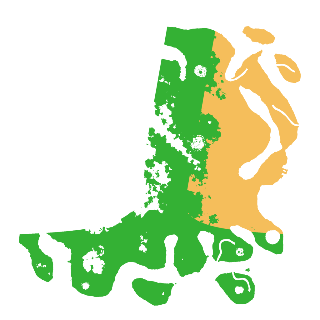 Biome Rust Map: Procedural Map, Size: 4000, Seed: 1523964