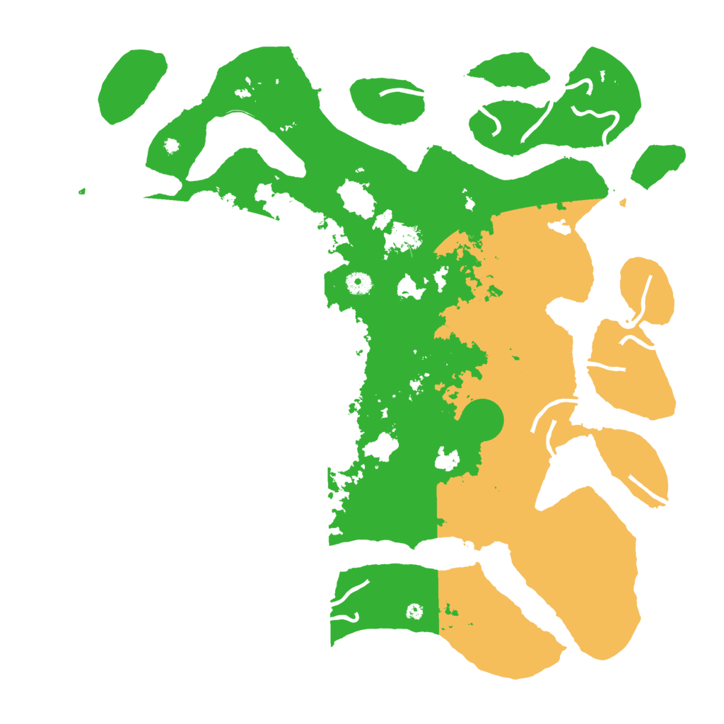 Biome Rust Map: Procedural Map, Size: 4500, Seed: 7703