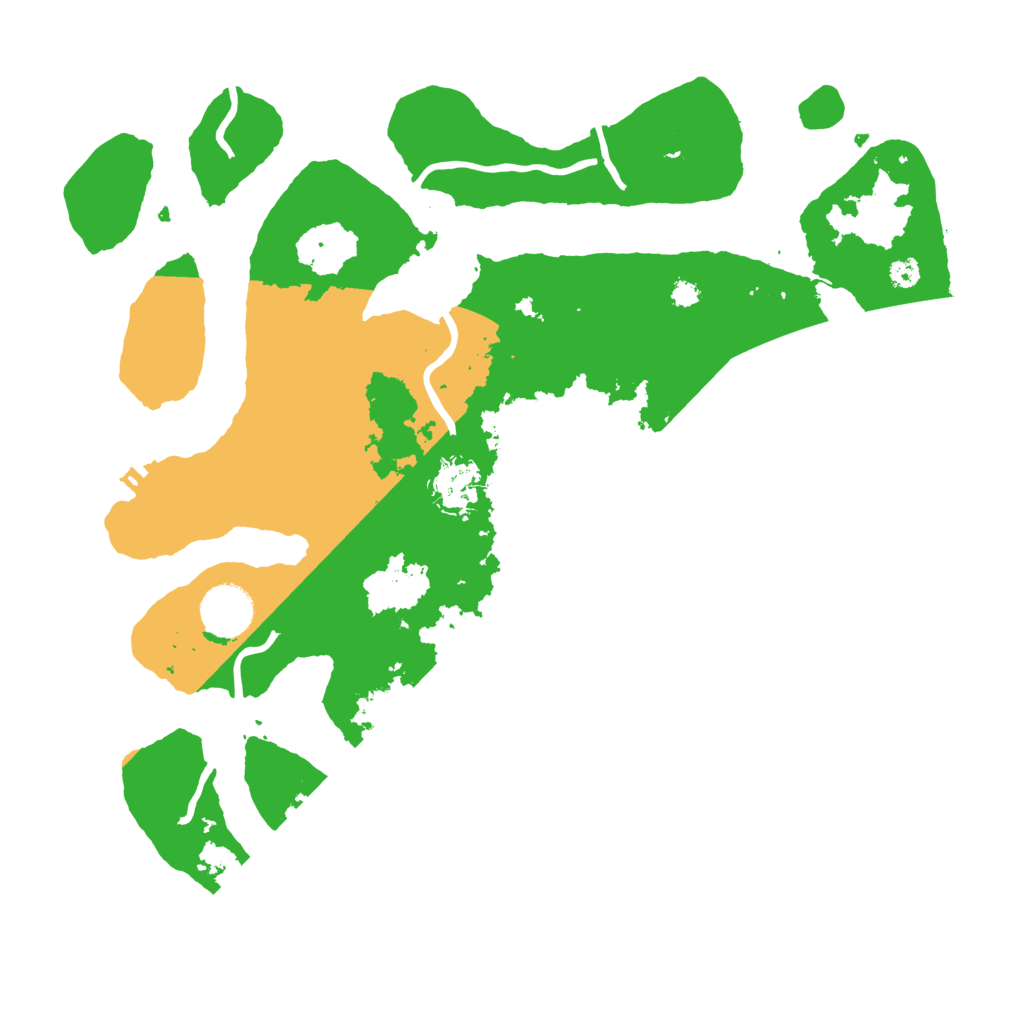 Biome Rust Map: Procedural Map, Size: 3500, Seed: 2110902022