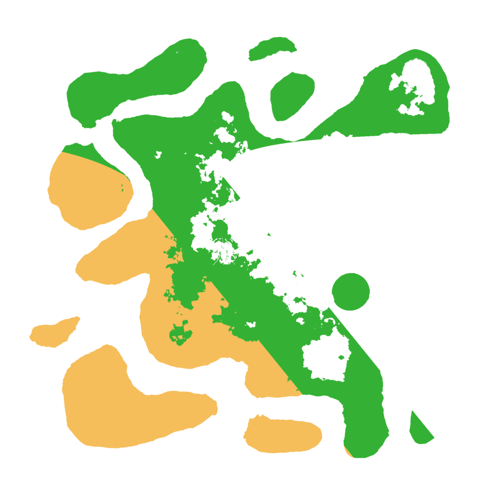 Biome Rust Map: Barren, Size: 3600, Seed: 1337