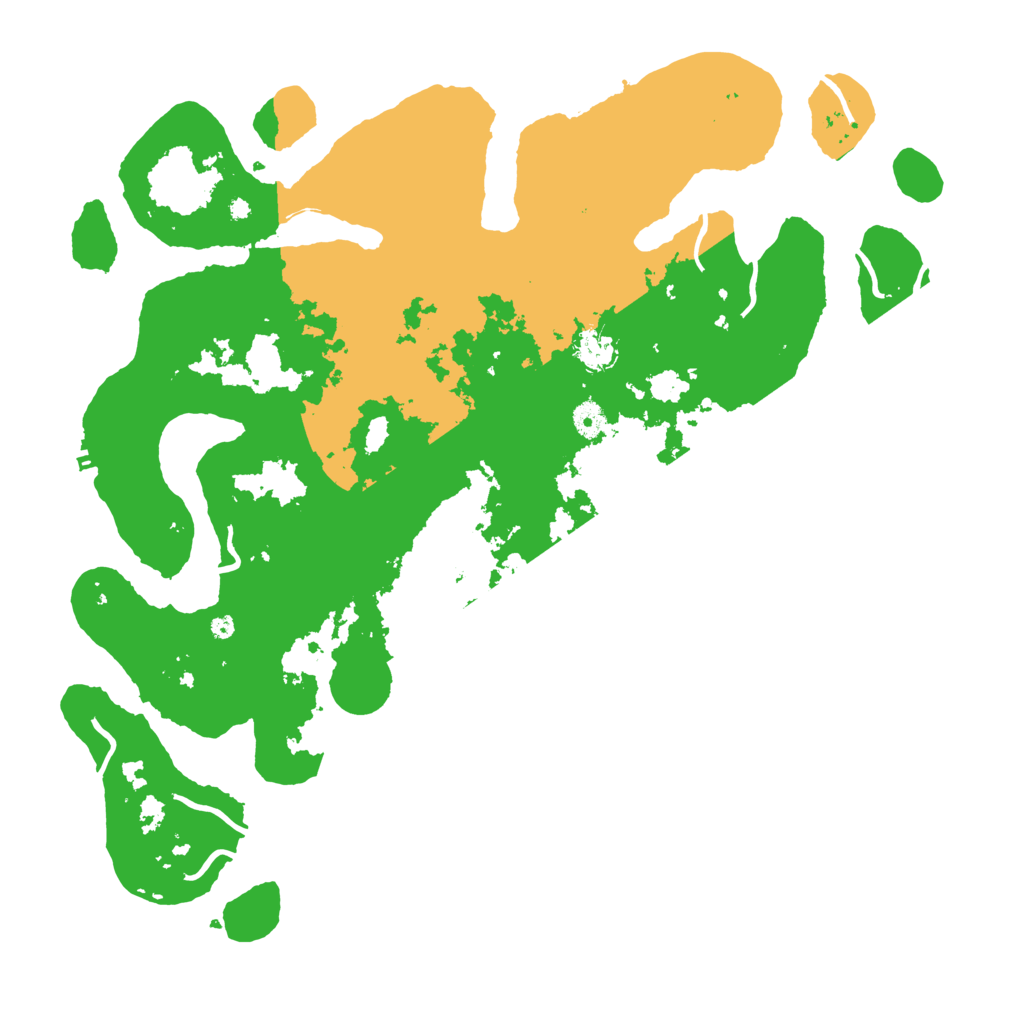 Biome Rust Map: Procedural Map, Size: 4500, Seed: 4008523