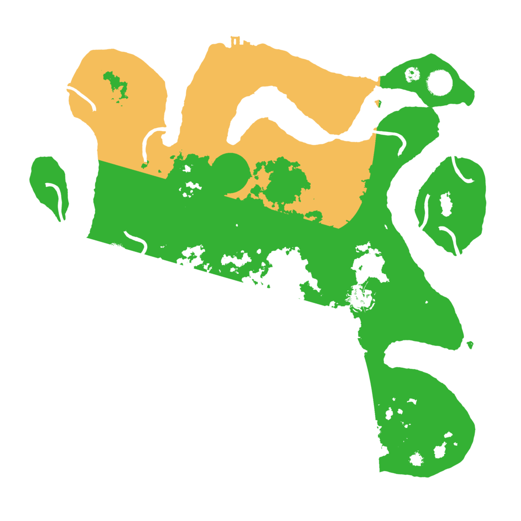 Biome Rust Map: Procedural Map, Size: 3575, Seed: 2147483647