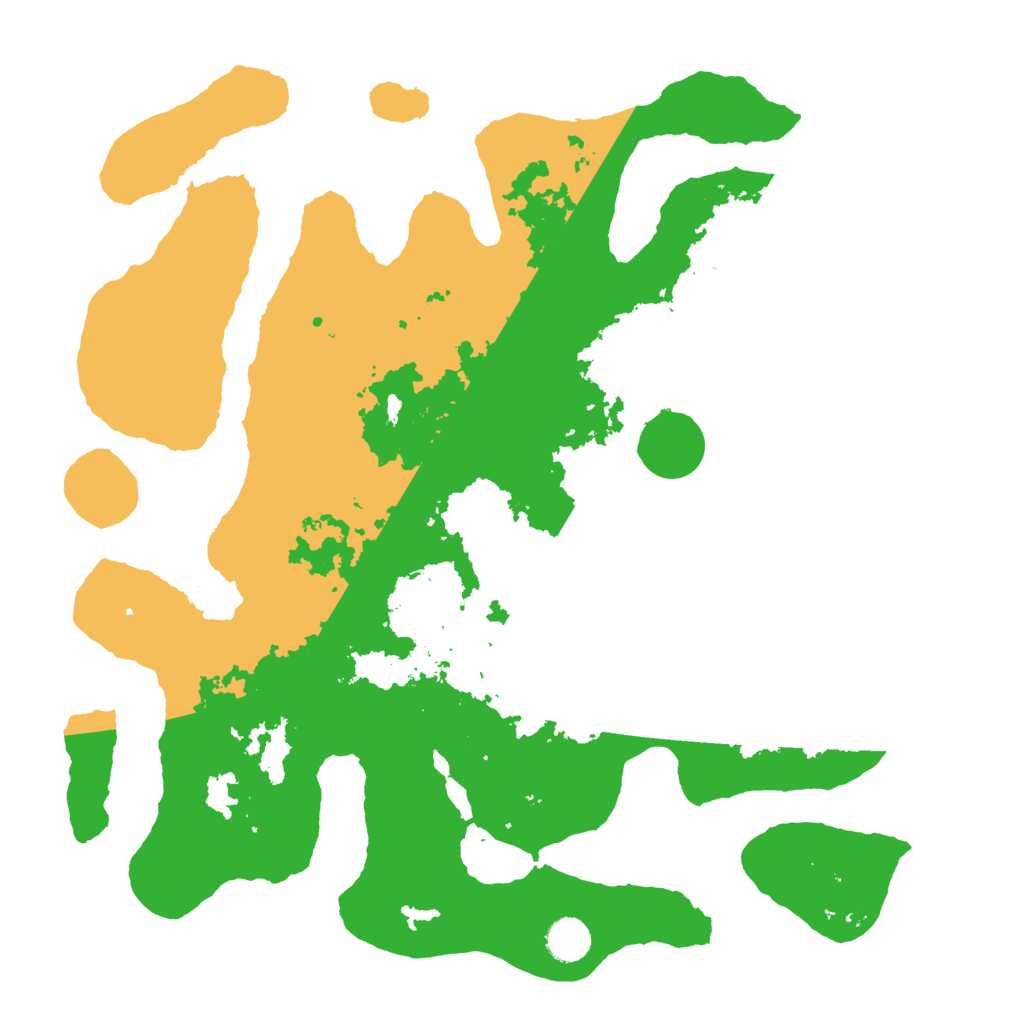 Biome Rust Map: Barren, Size: 4100, Seed: 52147