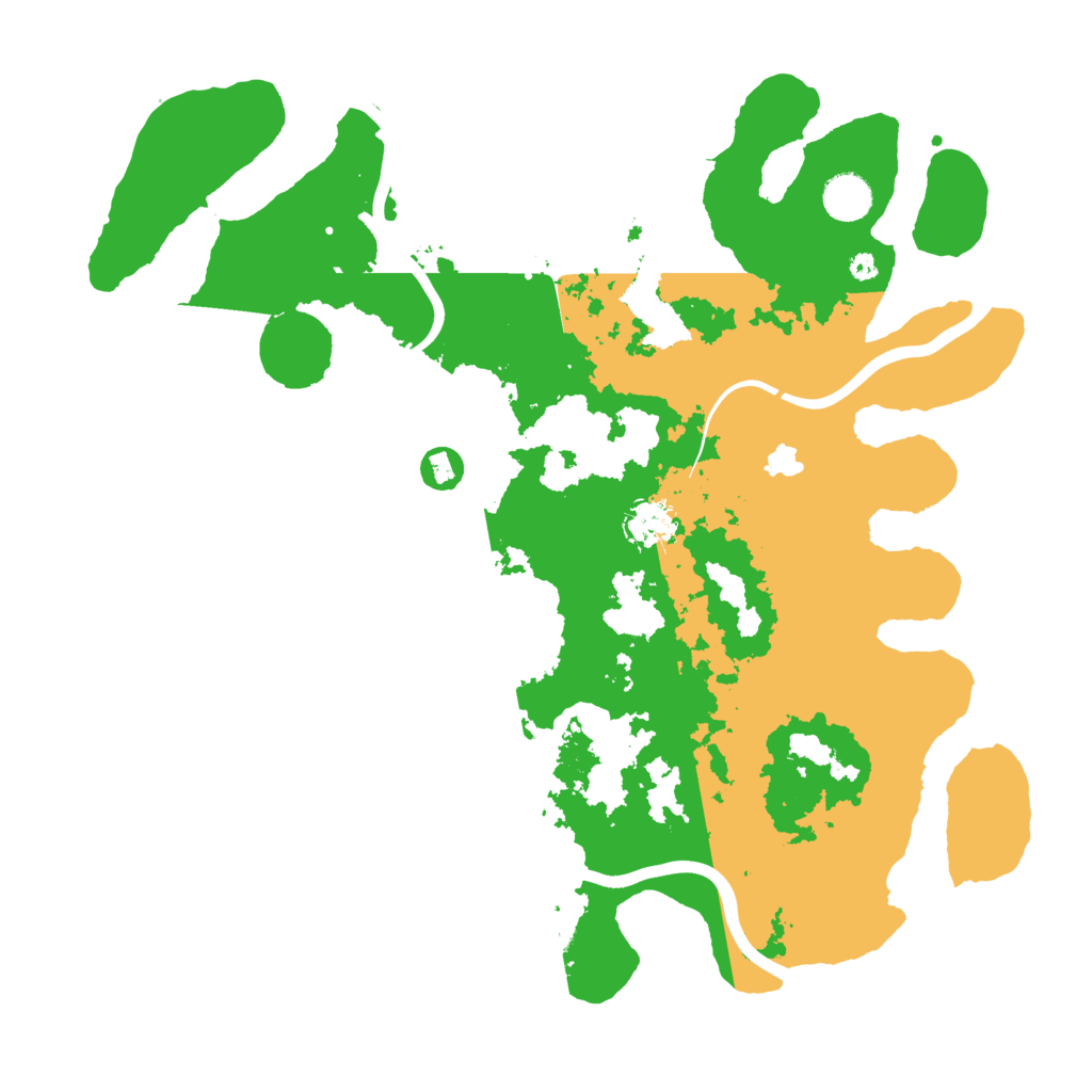 Biome Rust Map: Procedural Map, Size: 4000, Seed: 5291244