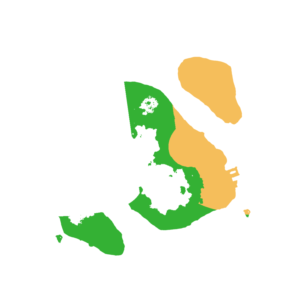 Biome Rust Map: Procedural Map, Size: 2000, Seed: 5794995