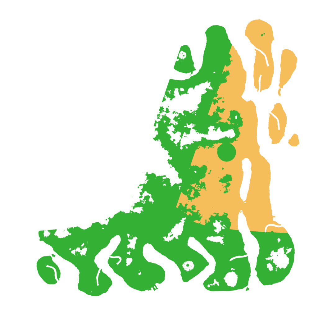 Biome Rust Map: Procedural Map, Size: 4500, Seed: 1823073821