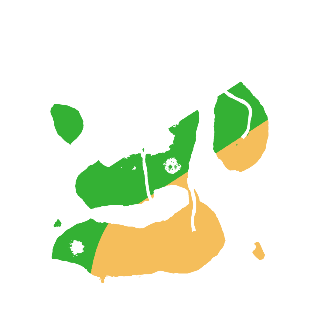 Biome Rust Map: Procedural Map, Size: 2000, Seed: 3890090