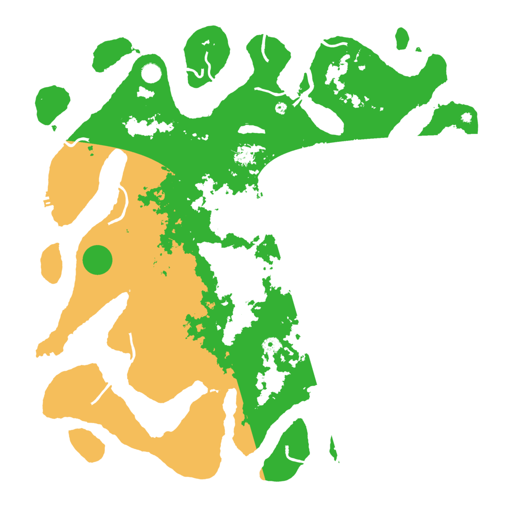 Biome Rust Map: Procedural Map, Size: 4500, Seed: 5899606