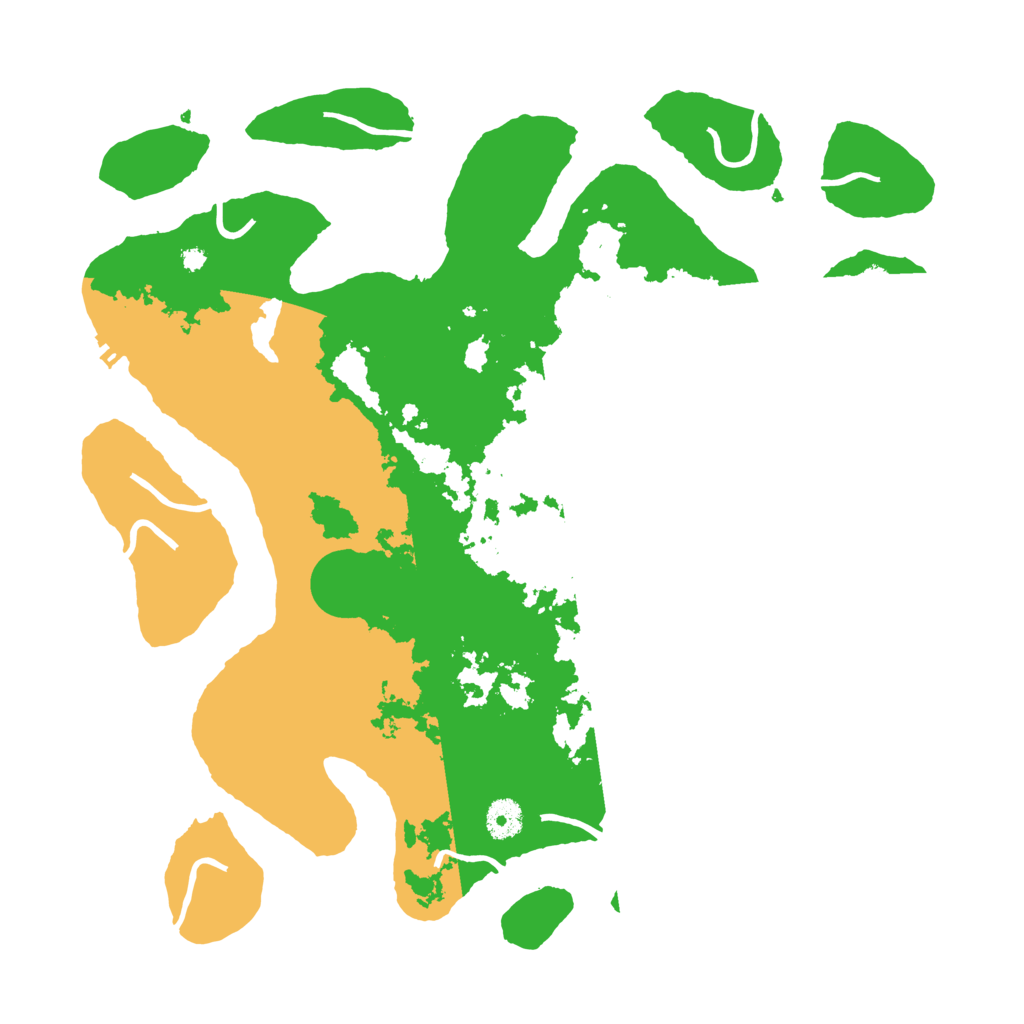 Biome Rust Map: Procedural Map, Size: 4000, Seed: 1977