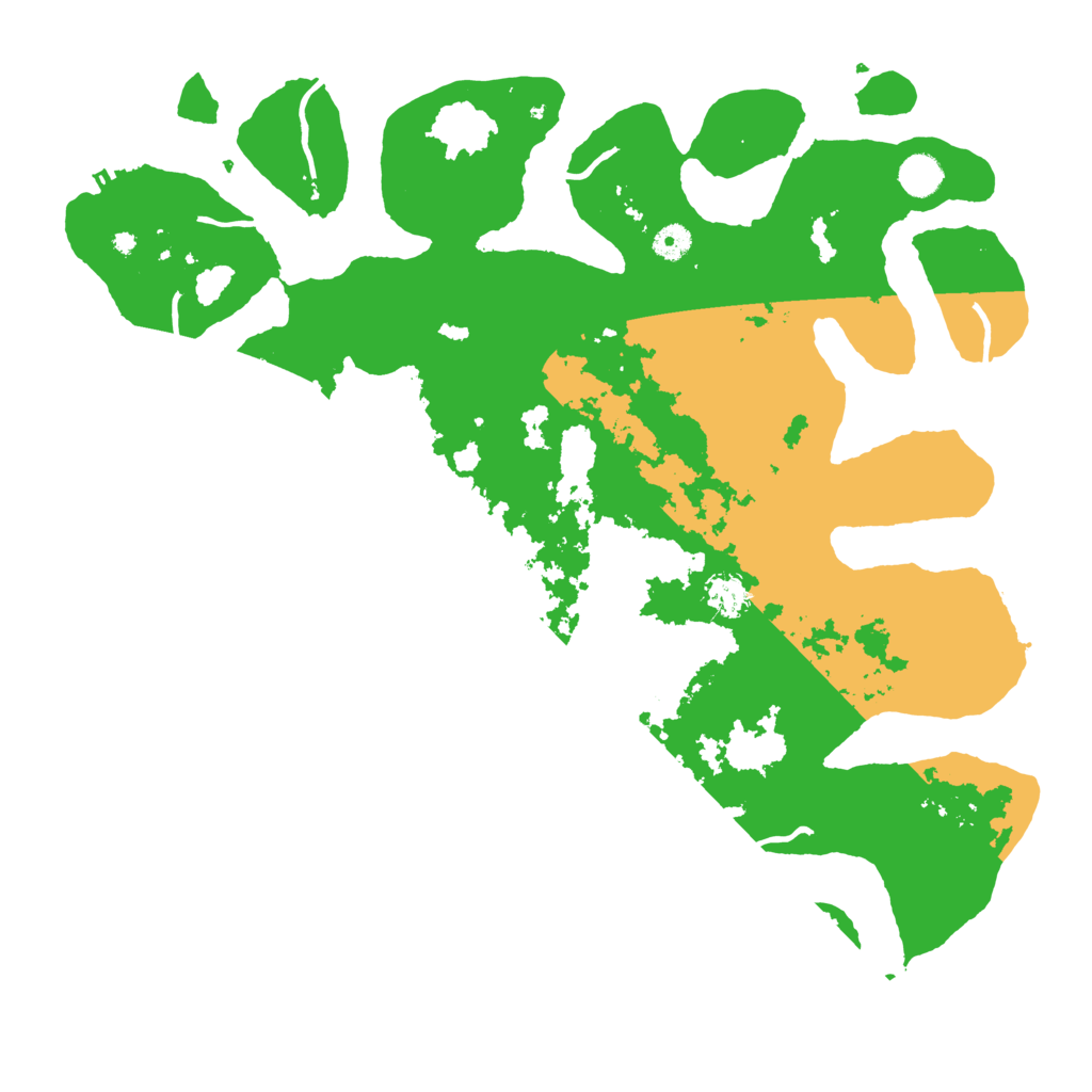 Biome Rust Map: Procedural Map, Size: 4500, Seed: 1861314604