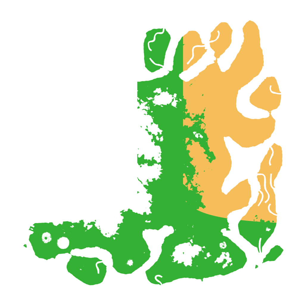 Biome Rust Map: Procedural Map, Size: 4500, Seed: 4380323