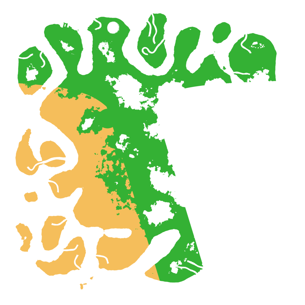 Biome Rust Map: Procedural Map, Size: 4500, Seed: 1882264902