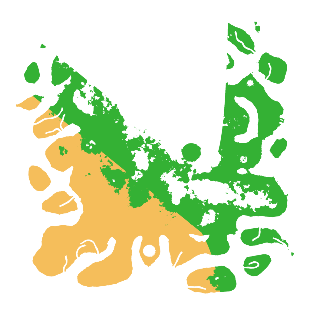 Biome Rust Map: Procedural Map, Size: 4500, Seed: 5766122