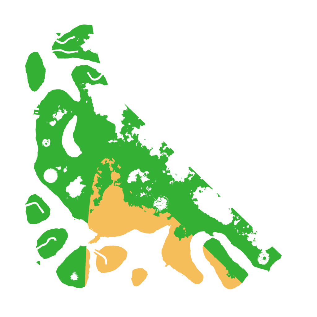 Biome Rust Map: Procedural Map, Size: 4000, Seed: 89413