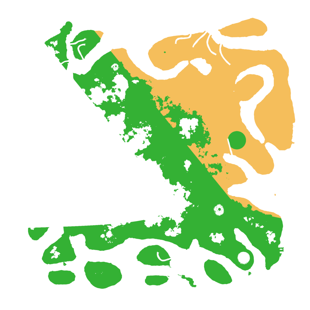 Biome Rust Map: Procedural Map, Size: 4500, Seed: 1378630