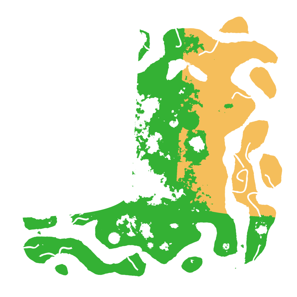 Biome Rust Map: Procedural Map, Size: 4500, Seed: 3557726